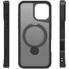 Telforceone Etteri Matt Mag Ring Apple iPhone 16 6,1" dėklas telefonui juodos spalvos