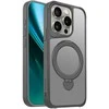 Telforceone Etteri Matt Mag Ring Apple iPhone 15 Pro 6,1" dėklas telefonui pilkos spalvos