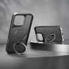 Telforceone Etteri Matt Mag Ring Apple iPhone 16 Plus 6,7" dėklas telefonui juodos spalvos