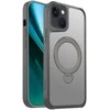 Telforceone Etteri Matt Mag Ring Apple iPhone 14 6,1" dėklas telefonui pilkos spalvos
