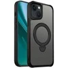 Telforceone Etteri Matt Mag Ring Apple iPhone 13 6,1" dėklas telefonui juodos spalvos