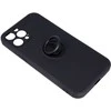 TelForceone Finger Grip Xiaomi Redmi 13C 4G dėklas telefonui juodos spalvos