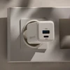 Forever TC-08-20AC GaN PD QC įkroviklis 1x USB-C 1x USB 20W baltas