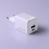 Forever TC-08-30AC GaN PD QC įkroviklis 1x USB-C 1x USB 30W baltas