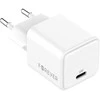 Telforceone Forever TC-08-30C GaN PD QC charger 1x USB-C 30W baltos spalvos