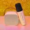 Maxlife Bluetooth karaoke speaker MXKS-100 rožinės spalvos