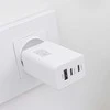 Maxlife MXTC-08-65ACC PD QC įkroviklis 2x USB-C 1x USB 65W baltos spalvos