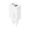 „Maxlife MXTC-08-65ACC PD QC“ įkroviklis 2x USB-C 1x USB 65W baltas