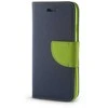 TelForceone Smart Fancy Motorola Moto E22 žalias-dėklas telefonui mėlynos spalvos