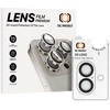 Tempered glass Tel Protect 3D kameros apsauga skirta Apple iPhone 17 juodas (lens 2 pieces)