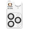 Tempered glass Tel Protect 3D kameros apsauga skirta Apple iPhone 17 Pro/17 Pro Max juodas (lens 3 pieces)