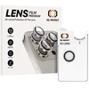 Tempered glass Tel Protect 3D kameros apsauga skirta Apple iPhone 17 Air transparent (lens 1 piece)