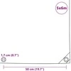 Tentas, baltas, 650g/m², 5x6m