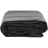 Tentinis audinys 650g / m² Juoda 1 x 2,5 m Drobė su PVC danga
