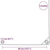Tentas, pilkas, 650 g/m², 1,5x20 m