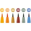 Faber-Castell – Indijos rašalas Pitt Artist Pen B fall (6 vnt) (167179)