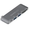 Terratec 283005 knyginių kompiuterių dokas / jungčių replikatorius USB 3.2 Gen 1 (3.1 Gen 1) Type-C Pilka