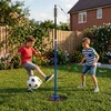 Tetherball futbolo treniruočių rinkinys su virve, stulpu, spyruokle, kamuoliu ir pompa, MOVEPRO