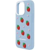 TFO Braškių dizaino dėklas iPhone 14 Pro / 15 Pro 6,1" mėlynas