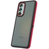 TFO Crystal Juodas dėklas, skirtas Samsung Galaxy M55 5G, raudonas