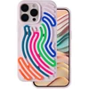 TFO DIY gyvatės odos imitacijos dėklas, skirtas iPhone 16 Pro 6,3" rožinis