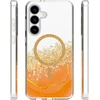 TFO Epoxy Mag dėklas, skirtas Samsung Galaxy S25 FE, oranžinis