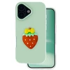 TFO „Fruit“ 2 viename dėklas, skirtas „iPhone 17“ 6,3" žalias