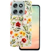 TFO Glow Glam dėklas, skirtas Motorola Moto G86, baltas