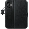 TFO Išmanusis „Luxe“ odinis dėklas, skirtas iPhone 17 6,3" juodas
