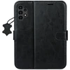 TFO Išmanusis „Luxe“ odinis dėklas, skirtas Samsung Galaxy A13 4G, juodas