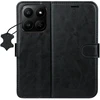 TFO Išmanusis „Luxe“ odinis dėklas, skirtas Motorola Edge 70 Fusion, juodas