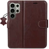TFO Išmanusis „Luxe“ odinis dėklas, skirtas Samsung Galaxy S26 Ultra, rudas