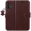 TFO Išmanusis „Luxe“ odinis dėklas, skirtas Samsung Galaxy A13 4G, rudas
