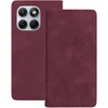 TFO Išmanusis zomšinis dėklas Motorola Edge 70 Fusion, bordo spalvos