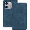 TFO Išmanusis zomšinis dėklas, skirtas Honor 600 lite, tamsiai mėlynas
