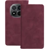 TFO Išmanusis zomšinis dėklas, skirtas Xiaomi Redmi Note 15 Pro Plus 5G, bordo spalvos