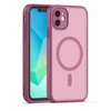 TFO Mag Matt dėklas iPhone 11 bordo spalvos su apsauga kamerai