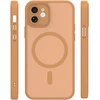 TFO Mag Matt dėklas iPhone 12 6,1" rudas su apsauga kamerai