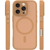 TFO Mag Matt dėklas iPhone 16 Pro 6,3" rudas su apsauga kamerai