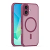 TFO Mag Matt dėklas iPhone 17 6,3" / 18 6,3" bordo spalvos su apsauga kamerai