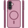 TFO Mag Matt dėklas Samsung Galaxy A37 5G, bordo spalvos, su didele išpjova