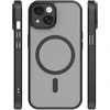 TFO „Mag Matt“ dėklas, skirtas „iPhone 13“ 6,1", juodas, su apsauga kamerai