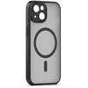 TFO „Mag Matt“ dėklas, skirtas „iPhone 13“ 6,1", juodas, su apsauga kamerai