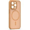 TFO „Mag Matt“ dėklas, skirtas „iPhone 14 Pro“ 6,1" rudas, su apsauga kamerai