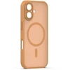 TFO Mag Matt dėklas, skirtas iPhone 17 6,3" / 18 6,3" rudas, su apsauga kamerai