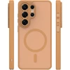 TFO Mag Matt dėklas, skirtas Samsung Galaxy S26 Ultra, rudas, su apsauga kamerai