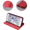 TFO Natūralios odos „Smart Pro“ dėklas, skirtas iPhone 17 Pro 6,3", bordo spalvos