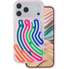 TFO „Pasidaryk pats“ gyvatės odos imitacijos dėklas, skirtas iPhone 17 Pro Max 6,9" rožinės spalvos