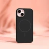 TFO Plonas silikoninis Mag dėklas, skirtas iPhone 15 Pro 6,1", juodas