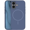 TFO Plonas silikoninis Mag dėklas, skirtas iPhone 16 6,1" tamsiai mėlynas